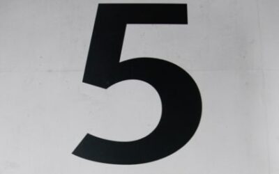 Numerological number 5